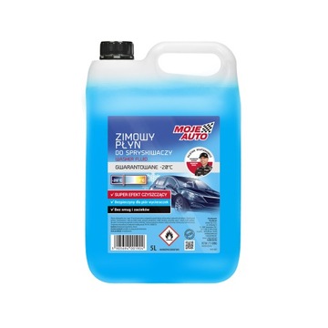 Płyn do Spryskiwaczy Moje Auto Zimowy -20°C 5L