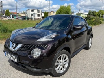 Nissan Juke I SUV Facelifting DIG-T 115KM 2015 Nissan Juke Sliczny Juke 1.2Benz.115KM Navi Kamera Grzane Fotele Welury Te, zdjęcie 3