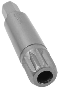 BIT KOŃCÓWKA GROT SPLINE M16 x 75mm z otworem CORONA C3347