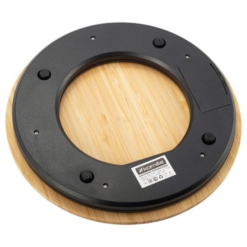 Кухонные весы с бамбуковым основанием до 5 кг WG7