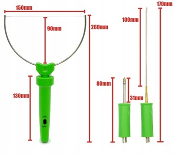ТЕРМИЧЕСКИЙ НОЖ ДЛЯ РЕЗКИ ПЕНОПЛАТА СТАНОК ДЛЯ РЕЗКИ 3 НАКОНЕЧНИКА 3в1