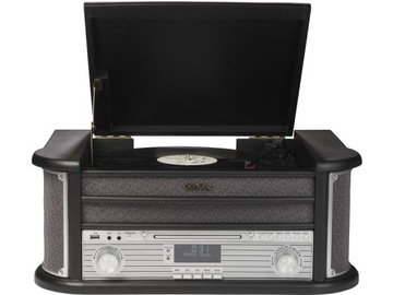 Gramofon DENVER MRD-51 CD BT DAB+ FM AUX Czarny