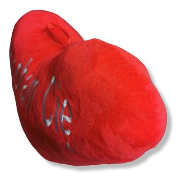 ПЛЮШЕВАЯ ПОДУШКА-СЕРДЦЕ Украшение ко Дню святого Валентина
