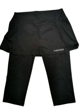 HEAD Damskie spodenki Club 3/4 Skort W M 54A326