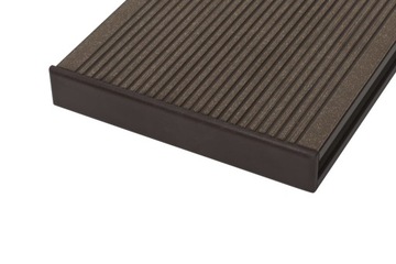 Zaślepki do deski tarasowej orzech Bergdeck B150 zestaw 12 szt. maskujące