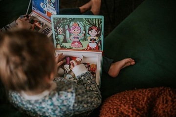 Магнитная книга JANOD МИР СКАЗОК Магнитный пазл