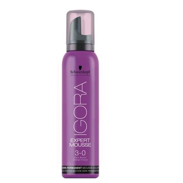 SCHWARZKOPF IGORA PIANKA KOLORYZUJĄCA DO WŁOSÓW - 3-0 - 100ml