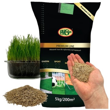 TRAWA Sportowa Boiskowa Premium Stadionowa 5kg