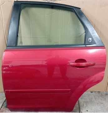 FORD FOCUS MK2 DRZWI TYŁ LEWE BORDOWE KOLOR A3