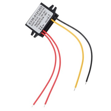 ПРЕОБРАЗОВАТЕЛЬ 36ВТ В 12В AC-DC 3A ПОНИЖАЮЩИЙ КОРПУС