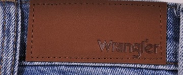 WRANGLER spodnie regular BLUE jeans STRAIGHT _ W32 L30