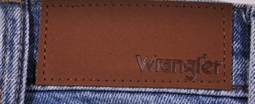 WRANGLER spodnie regular BLUE jeans STRAIGHT _ W38 L32