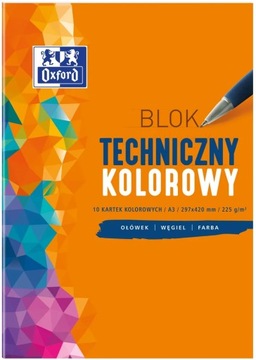 HAMELIN Blok techniczny kolor A3 Oxford 225 g