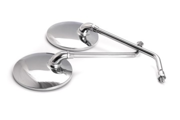 Комплект хромированных зеркал WFM Junak SHL WSK Romet OSA M8 Jawa CZ