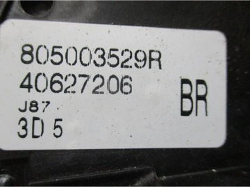 CAPTUR 13-19 ZÁMEK DVEŘE PRAVÝ PŘEDNÍ EU 4-PIN 805003529R