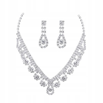 Zawieszka ślubna Choker Delikatna