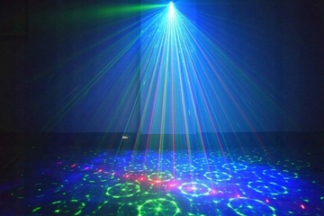 ЦВЕТНОЙ ЛАЗЕРНЫЙ СВЕТ-ПРОЕКТОР