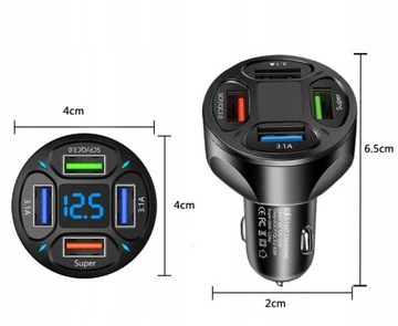 USB ЗАРЯДНОЕ УСТРОЙСТВО 5В 2.1А/1А ГЕРМЕТИЧНАЯ РОЗЕТКА 12В