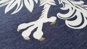 Футболка польская команда из белого и красного сторонника