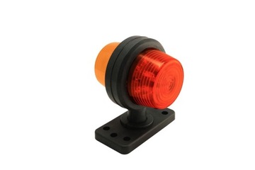 ZESTAW GYLLE LED POMARAŃCZOWO-CZERWONY 110MM, LEDOWE