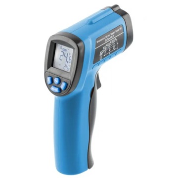CYFROWY TERMOMETR BEZKONTAKTOWY LASEROWY od -50°C do 550°C Hogert HT8G429