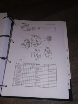 Volvo zl402c zl502c EC130 EC130C EC135B EC140 EC140B EC140C Katalog części