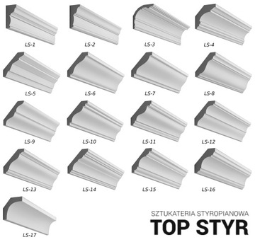 Потолочная планка 16 узоров, потолочный свод 7х7