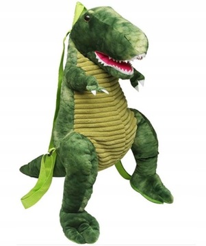 Pluszowy plecak dla przedszkolaka DINOZAUR pluszak