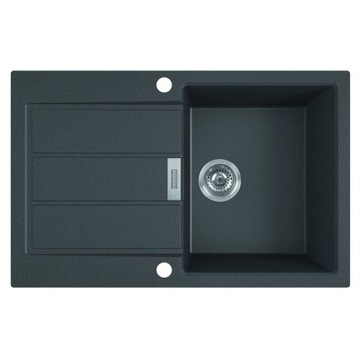 Franke Zlew 1-komorowy S2D 611-78 onyx