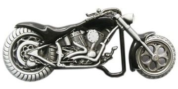 Chopper motocykl motor klamra 3D zapinka do pasa