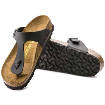 Japonki damskie Birkenstock Gizeh BIRKO FLOR PROFILOWANE NA PLAŻĘ 43693