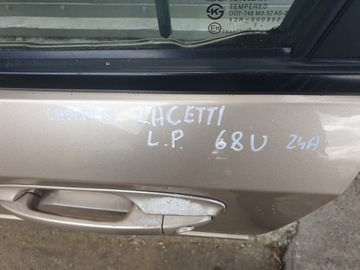 DVEŘE PŘEDNÍ LEVÉ LEVÝ CHEVROLET LACETTI KÓD LAK 68U