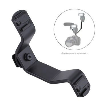 Двойной монтажный кронштейн Hot Shoe V для видеоламп