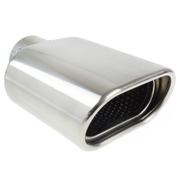 KOŃCÓWKA WYDECHU CHROM TUNING STAL NIERDZEWNA 019