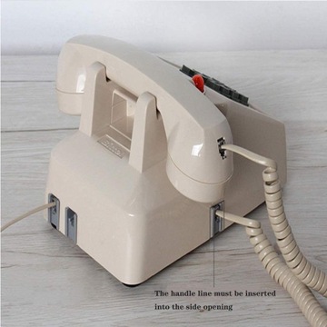Телефон в стиле ретро, ​​винтажный телефон, кнопка v