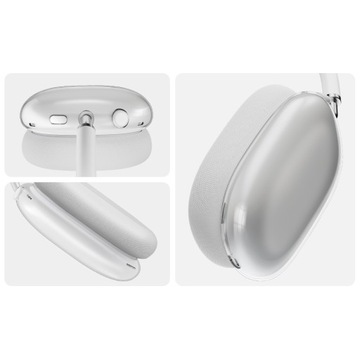 ЗАЩИТНЫЙ ЧЕХОЛ ТПУ ДЛЯ APPLE AIRPODS MAX – ПРОЗРАЧНЫЙ И МЯГКИЙ
