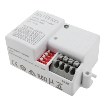 2X MIKROFALOWY CZUJNIK RUCHU ZMIERZCHU SENSOR 300W