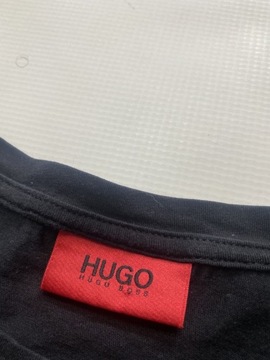 Hugo Boss RED ORYGINALNY CZARNY T SHIRT HB / M