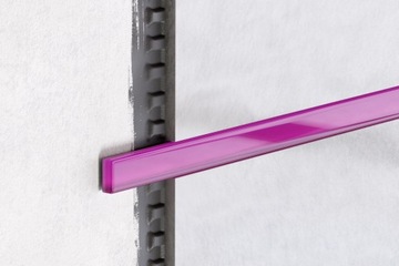 LISTWA SZKLANA RÓŻOWA PIWONIA PINK 2,3 cm x 60 cm