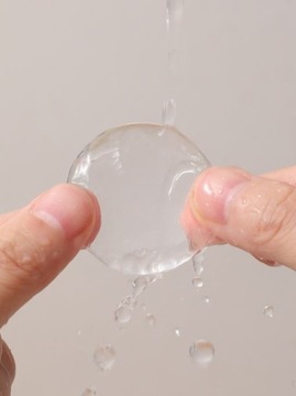 РУЧКА ДВЕРНАЯ БАМПЕР САМОКЛЕЯЩАЯСЯ НА СТЕНУ 5,5 см ПРОЗРАЧНАЯ 6 шт.