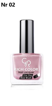 Lakier do paznokci Golden Rose Rich Color 02