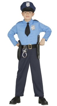 SUPER Strój Policjant Drogówki 134/140 85897BZ