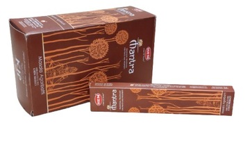KADZIDŁA PYŁKOWE MANTRA HEM 12 x 15 gram opakowanie posiada otarcia od maga