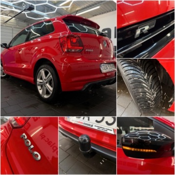 Volkswagen Polo V 2013 Volkswagen Polo R-Line 1.2 TSI Highline 2013 3D VAT Marza 1.2 Benzyna 90KM, zdjęcie 17