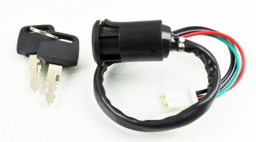 ЗАМОК ЗАЖИГАНИЯ ATV 110 ATV 125 ATV 200 CUB 4-КОНТАКТНЫЙ 2 КЛЮЧА