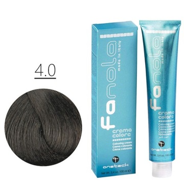 Fanola Crema Farba 100ml kolor 4.0