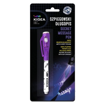 Невидимая светодиодная ручка Kidea Spy Pen