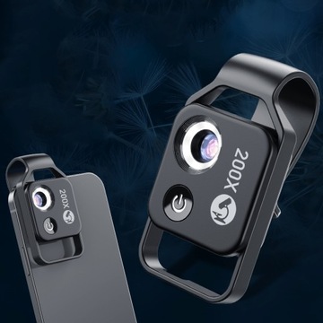 Объектив для микроскопа Apexel mobile x200
