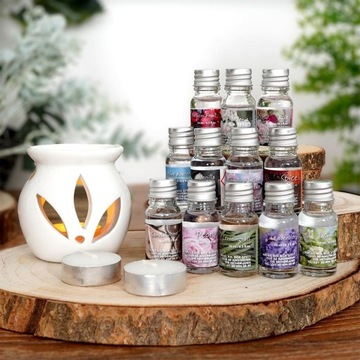 АРОМАТИЧЕСКИЕ масла для камина каминные свечи подарочный набор масел