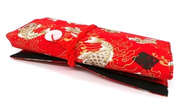 Чехол для кистей для макияжа, органайзер на завязках.